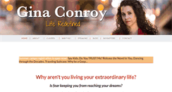 Desktop Screenshot of ginaconroy.com